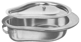 Powder Strewer, Triangular Basins, Placenta and Bed Pans